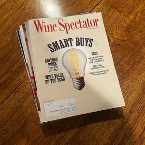 WINE SPECTATOR | Sept. 30, 2025 - Feb. 28. 2026 Magazine Collection, Set of 7